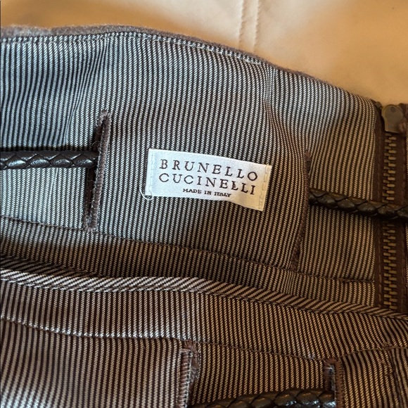 Brunello Cucinelli wool miniskirt-FINAL MARK DOWN - Picture 3 of 6